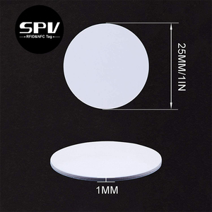 Gần chip <span class=keywords><strong>LF</strong></span> 125Khz tk4100 dính <span class=keywords><strong>RFID</strong></span> Vòng đồng xu Sticker <span class=keywords><strong>tag</strong></span> - Product Image 4