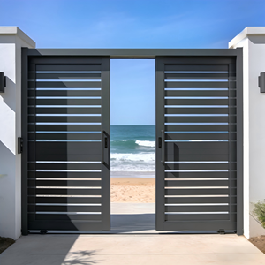 Porte coulissante <span class=keywords><strong>en</strong></span> aluminium sur mesure pour stades, centres commerciaux et villas - Product Image 4