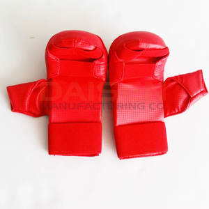 Guantes de Karate de Cuero Sintético con Logotipo Personalizado, Equipo de Artes Marciales, Guantes de Karate para Entrenamiento - Product Image 3