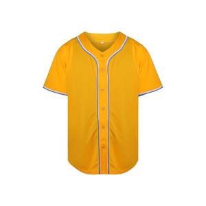 Uniformes de Softball de secado rápido por sublimación de manga corta de poliéster de alta calidad para hombres, camisetas de béisbol, Unisex para adultos - Product Image 1