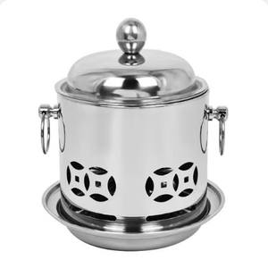 Marmite en noir support en métal découpé au laser marmite chauffante pour l'utilisation de la nourriture casserole chauffe-plat Buffet Pots tendance - Product Image 3