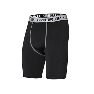 Spandex & Polyester Material Made <b>Men</b> <b>Compression</b> <b>Shorts</b> Gym Fitness Workout Clothing <b>Men</b> <b>Compression</b> <b>Shorts</b> - Product Image 4