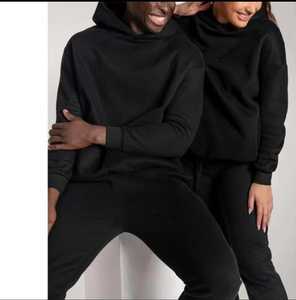 Survêtement unisexe de luxe, ensemble de jogging, vêtements de sport, ensemble de survêtements simples, pantalon de survêtement et sweat à capuche personnalisés, couple, survêtement assorti - Product Image 4