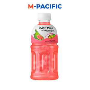 Mogumogu ประเทศไทยน้ำองุ่นเข้มข้นกรองแบบดั้งเดิมพร้อมวุ้นมะพร้าวขนาด320มล. ขวดไม่มีรสชาติเทียม - Product Image 3