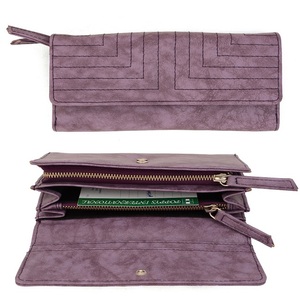 Diseñador moderno Cuero genuino largo Estilo de moda Cierre abierto Cremallera Impermeable Precio económico Bill de alta calidad - Product Image 1