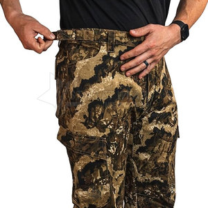 Pantalon de chasse en toile d'hiver respirant à taille ajustable, coupe personnalisée et coutures renforcées - Product Image 4