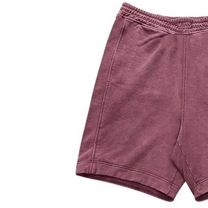2025 pantalones cortos Vintage con lavado ácido para hombres 100% algodón francés Terry Casual transpirable verano Streetwear pantalones cortos - Product Image 4
