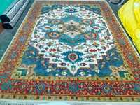 Tapis marocains de luxe en laine, abstraits, anciens, noués à la main, multicolores, faits à la main, 8x14 9x12, écologiques, antidérapants, à poils ras, fins, pour la maison