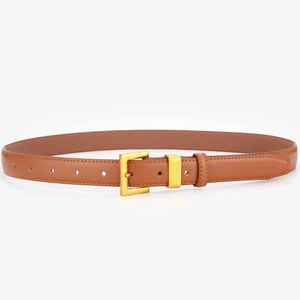 Leather Belt Casual Buckle Mens Belts Genuine Leather Luxury Fashion Jeans Mens Leather Belt - Product Image 4