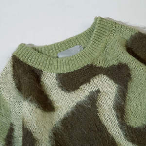 Vêtements d'extérieur pour adultes, pulls en mohair pour hommes, manches longues, pulls en mohair pour hommes, tissu respirant pour hommes - Product Image 1