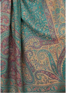 Beige Solid pashmina wool Kashmiri <b>Shawl</b> with Light Embroidery Soft Winter Stole <b>for</b> Everyday Wear Elegant Ethnic Dressing - Product Image 5