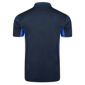 Polo liso de ajuste personalizado cómodo y elegante para personalización personal hecho de tela de Jersey de poliéster/algodón - Product Image 2