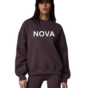 Women Long Sleeve Casual Oversized Knitted Mockneck <b>Top</b> Winter Relaxed Fit Clean Street Style for Comfortable Daily Fashion Wear - Product Image 1