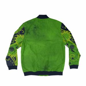 Blouson Bomber Personnalisé en Satin Coupe-Vent Respirant Style Urbain pour Sports d'Équipe Tendance avec Fermeture Éclair Impression par Sublimation Tissé Extérieur - Product Image 6