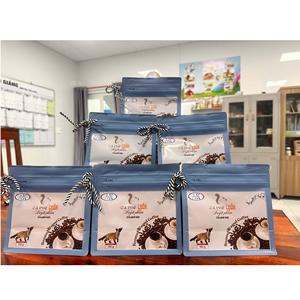 Vert torréfié humide transformé bio 100% belette de haricots entiers emballé en vrac gras aromatique riche saveur Robusta café vietnamien - Product Image 6