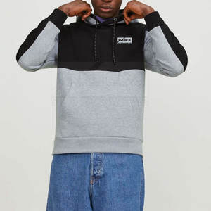 Top Fashion Men's Pullover Hoodie Alta calidad 100% Algodón Poliéster Invierno Patrón sólido Serigrafía Bajo MOQ - Product Image 4