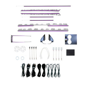 Kit de mise à niveau de l'éclairage ambiant pour Tesla Model Y 2021-2022, conduite à droite, accessoires d'éclairage LED pour l'intérieur de la voiture - Product Image 1