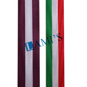 ริบบิ้นผ้าไหมผ้าแพรแข็งคอตตอนผ้าคอตตอนลายคลื่น (รดน้ำ) - Product Image 6