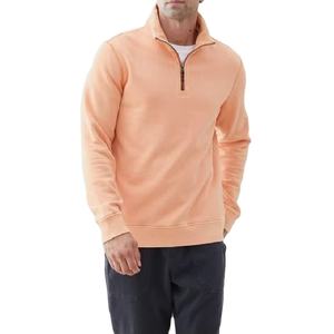 Sudaderas para Hombre, Fabricación de Sudaderas Unisex Lisas, Personalizadas, con Media Cremallera, Cuello Alto, 100% Algodón - Product Image 1