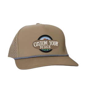 Chapeaux de golf à bord incurvé 6 panneaux pour hommes, sports étanches, casquettes de baseball gorras brodées avec logo personnalisé - Product Image 3