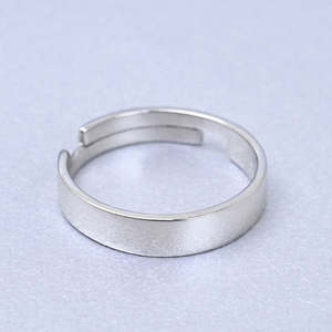 NOVAMART Fine <b>Boho</b> Men's Rhodium-Plated Geometric Oval-Cut Statement <b>Ring</b> in Sterling Silver Wholesale Export - Product Image 2