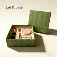 Boîte d'emballage cadeau cosmétique de luxe, fabrication directe d'usine, design couvercle et base, impression personnalisée, boîtes d'emballage pour soins de la peau