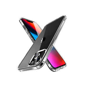 Coque de téléphone en silicone transparente Forst en gros, compatible HRMN pour iPhone 14 Plus - Coque arrière de protection durable - Product Image 1