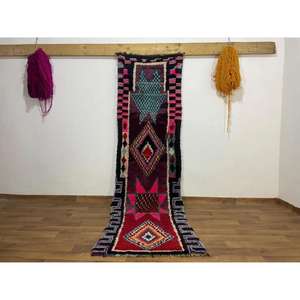 Alfombras marroquíes hechas a mano de lana, auténticas alfombras bereberes, lana natural, artesanía, personalizables en tamaño y colores, alta calidad - Product Image 3