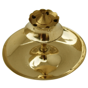 Soporte de incienso de latón de diseño maravilloso tallado a mano diseño tradicional uso y accesorios de decoración lugares religiosos para el hogar - Product Image 3