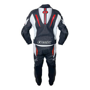 Traje de carreras de motos con logotipo personalizado de alta calidad Chaqueta de cuero de una pieza cómoda y transpirable Diseño a prueba de viento - Product Image 3