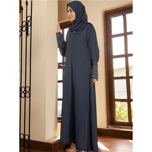 Últimos diseños Ropa musulmana tradicional Mujeres Abaya Mejor fabricante y proveedor Mujeres Abaya en tarifa al por mayor - Product Image 2