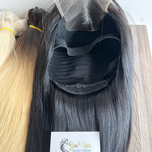 Perruques à fermeture en dentelle HD Sun Hair Company, densité 200, cheveux vierges vietnamiens alignés sur la cuticule, extensions de cheveux humains - Product Image 6