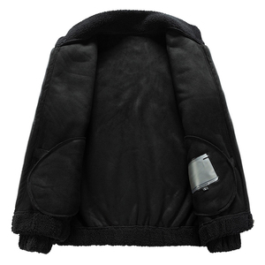 OEM personnalisé unisexe hiver doux Sherpa fermeture éclair polaire lâche décontracté vêtements de rue veste personnalisée Sherpa polaire veste pour unisexe - Product Image 6