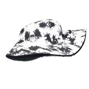 Chapeau seau imprimé floral Colorblock avec large bord mode broderie 3D impression numérique Protection solaire chapeau seau - Product Image 5