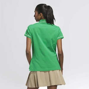 Camisas Polo con Botones para Mujer, Protección Solar UPF 50+, Manga Corta, Cuello en V, Camisa Casual de Tenis de Secado Rápido, Camisas Polo de Golf para Mujer - Product Image 3