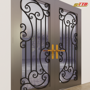 Portes en fer forgé de qualité supérieure pour les entrées de maisons modernes Un mélange parfait de force, de savoir-faire et de beauté durable - Product Image 3