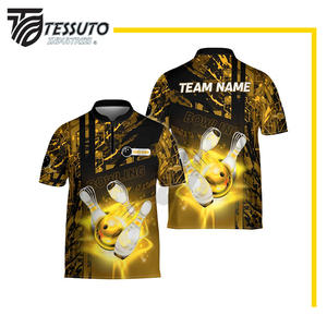 Respirant hommes bols de pelouse uniforme confortable vêtements de Sport Anti-rides prix raisonnable hommes bols de pelouse uniforme avec poids léger - Product Image 4