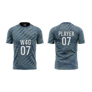 Maillot de football personnalisé pour équipe d'entraînement professionnelle pour hommes, 100% polyester, séchage rapide, respirant - Product Image 6