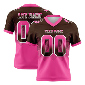 Couleurs personnalisées dégradé de sublimation forme carrée respirant grande taille à manches courtes drapeau d'été maillot de football maille personnalisée - Product Image 4