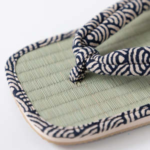 Sandalias Tradicionales Japonesas Tatami Setta Zori, Hechas en Japón - Seigaiha - Product Image 3