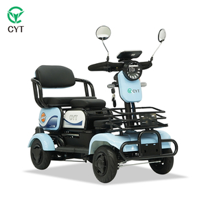 Scooter Eléctrico para Exteriores Marca <span class=keywords><strong>CYT</strong></span> para Personas Mayores con Asientos Cómodos para Varias Personas, Instrumento LCD y Luces <span class=keywords><strong>LED</strong></span> - Product Image 1