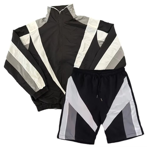 2026 New Customization OEM Men's Nylon Windbreaker Sets Spring High Quality Two Pieces Windbreaker Sets by Manufacturer - Product Image 6