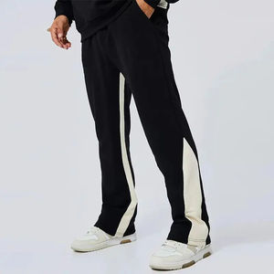 Personnalisation Pantalon de sport Pantalon d'entraînement en éponge française avec cordon de serrage Poches latérales Athlète Slim Fit Spring Sweatpants Jogger pour hommes - Product Image 2