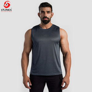 Custom Men Tank Top Casual Sleeveless Sports <b>Vest</b> Lightweight Summer Gym Wear Quick Dry OEM Service Wholesale Price - Product Image 4