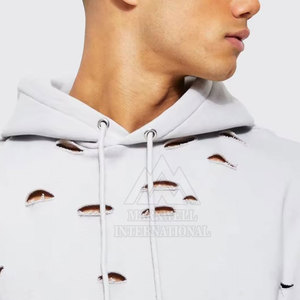 <b>Top</b> Selling Plus Size Men <b>Distressed</b> Hoodies Custom Made <b>Distressed</b> Hoodies For Men Design Your Own Logo Men <b>Distressed</b> Hoodies - Product Image 6