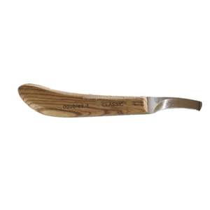 Couteaux à sabot à lame droite étroite à un tranchant de haute qualité manche en bois régulier outils de coupe d'instruments vétérinaires - Product Image 1