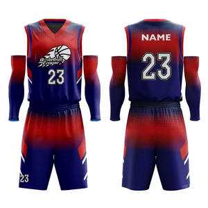 Uniforme de Baloncesto Reversible para Adultos, Nuevo Diseño, Talla Grande, Transpirable, con Logotipo Personalizado y Nombre del Equipo, Uniforme de Baloncesto para Hombre - Product Image 4