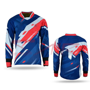 Men Paintball Jersey Top Grade Customized Fully Sublimation Padded Factory Made High Quality Mesh SAIR GARMENTS INDUSTRY Model - Product Image 3