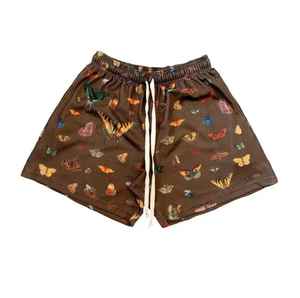 Fabricante de Shorts Personalizados, Shorts 100% Poliéster para Hombre, Shorts Deportivos de Malla Lisa Personalizados, Cintura Elástica Unisex - Product Image 6