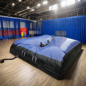 <span class=keywords><strong>Airbag</strong></span> gonflable personnalisé pour saut et atterrissage en <span class=keywords><strong>ski</strong></span> freestyle, grand bleu foncé, <span class=keywords><strong>airbag</strong></span> gonflable pour cascade - Product Image 1